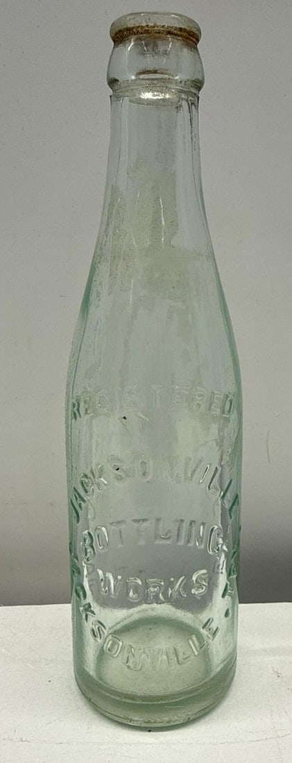 Jacksonville Bottling Works Soda Bottle Jacksonville, Texas (1 of 5)