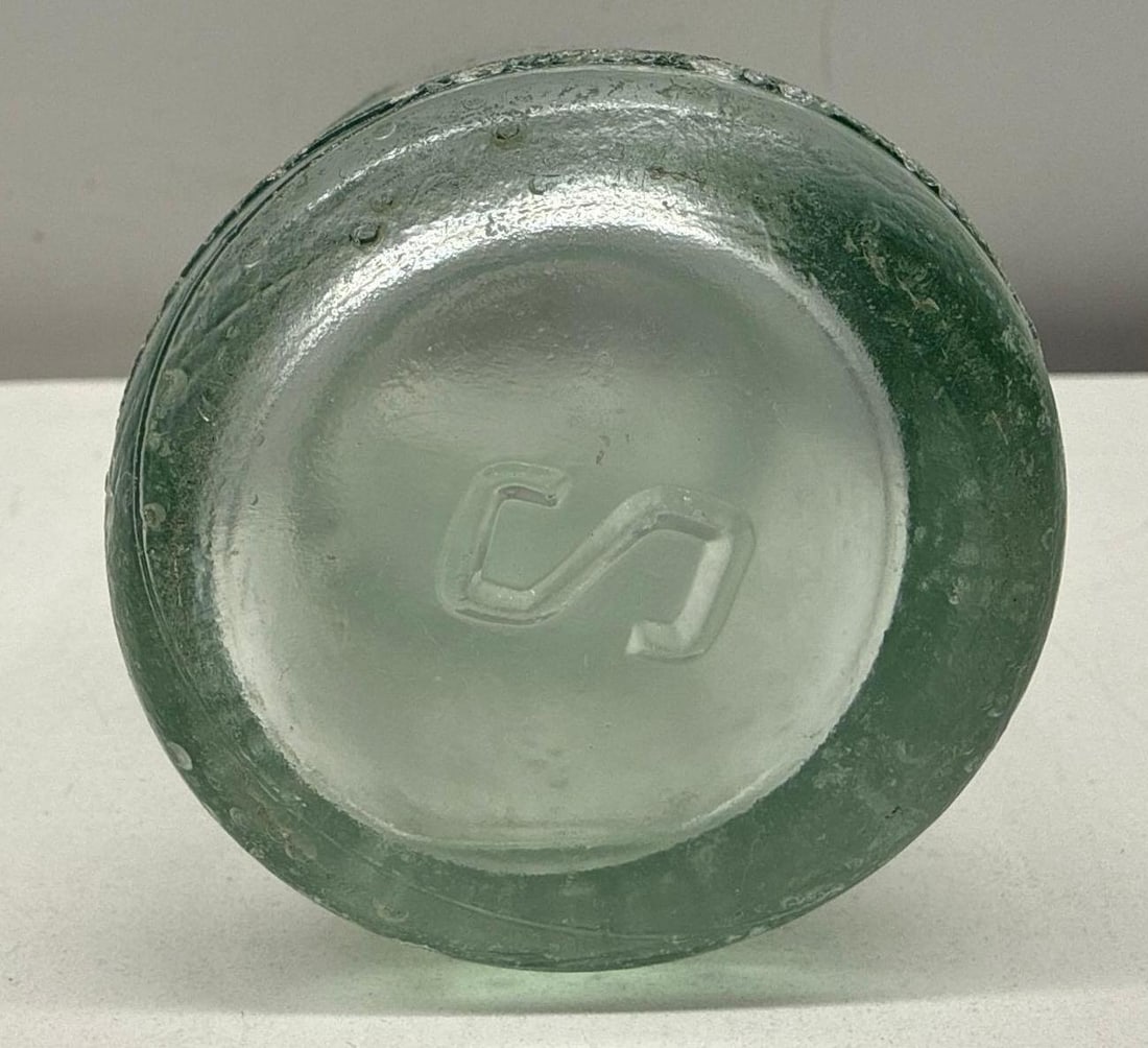 1920's St. John Bottling Works Soda Bottle New Braunfels, Texas - 6