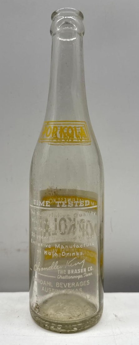 Pop Kola Soda Bottle Austin, Texas - 3