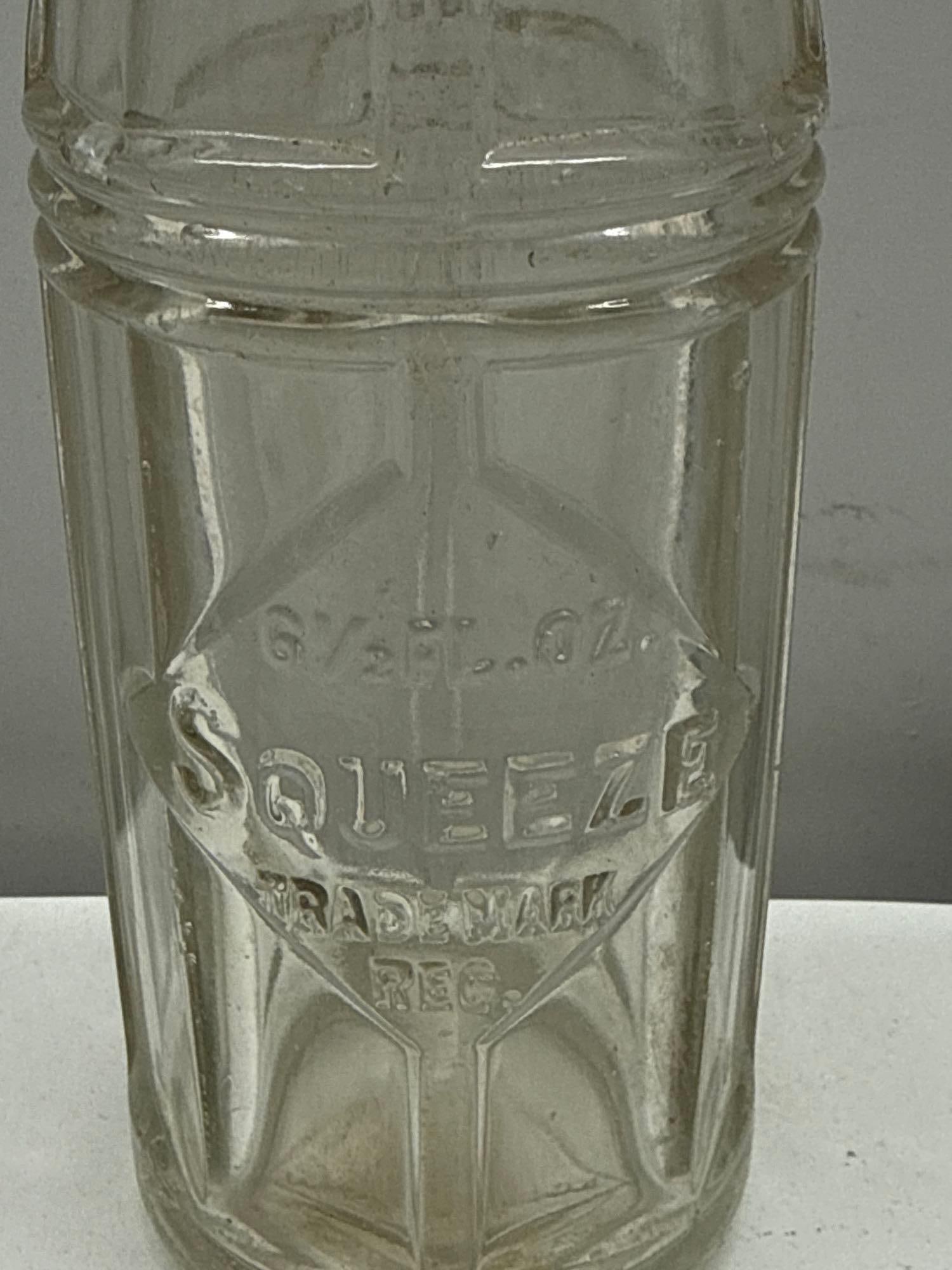 1920's Squeeze Art Deco Soda Bottle Middleton, Texas - 2