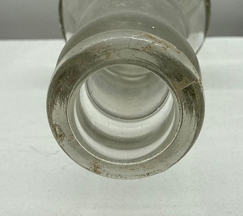 1920's Squeeze Art Deco Soda Bottle Middleton, Texas - 5