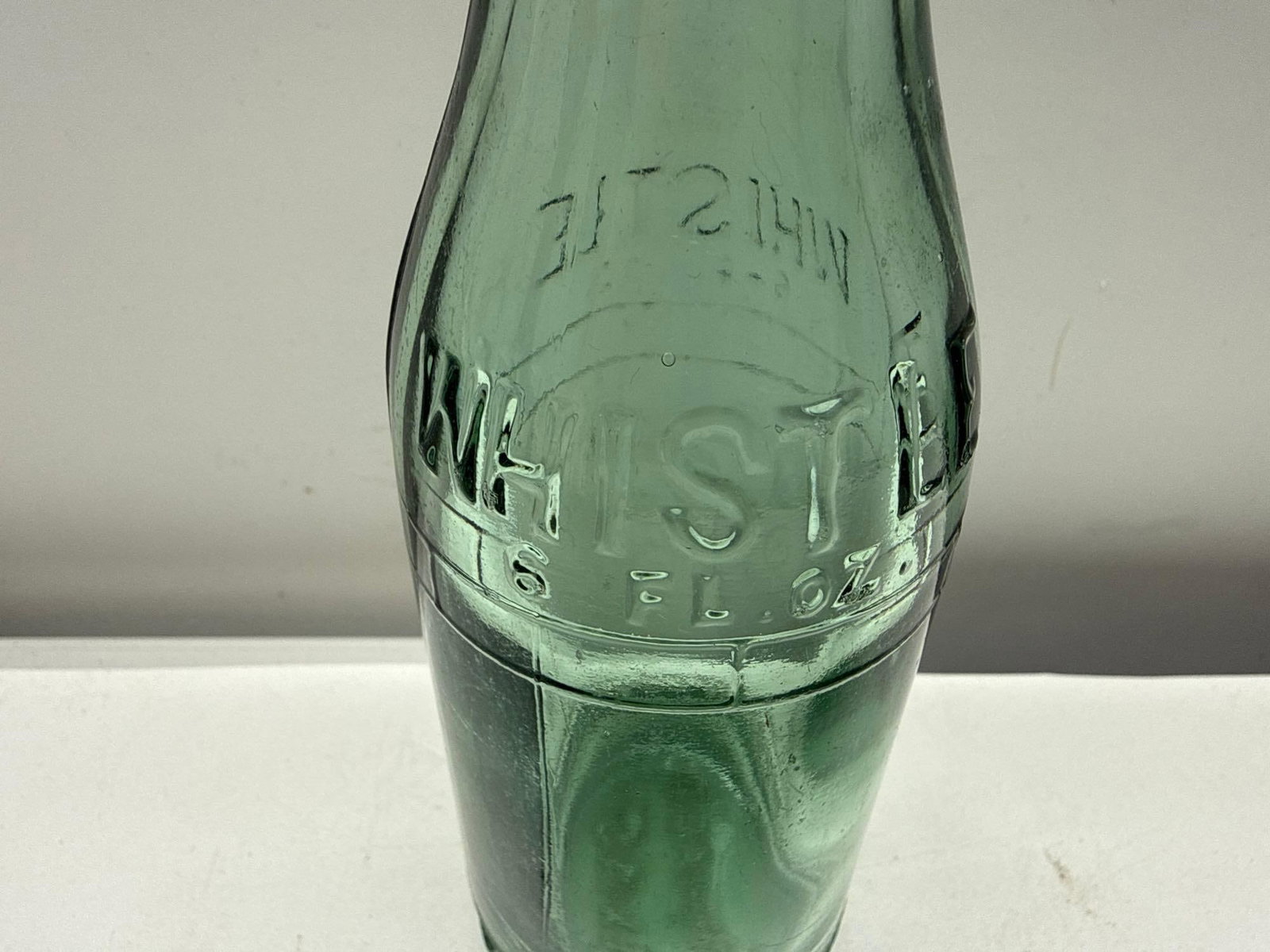 1920's Whistle Soda Bottle Carthage, Texas - 2