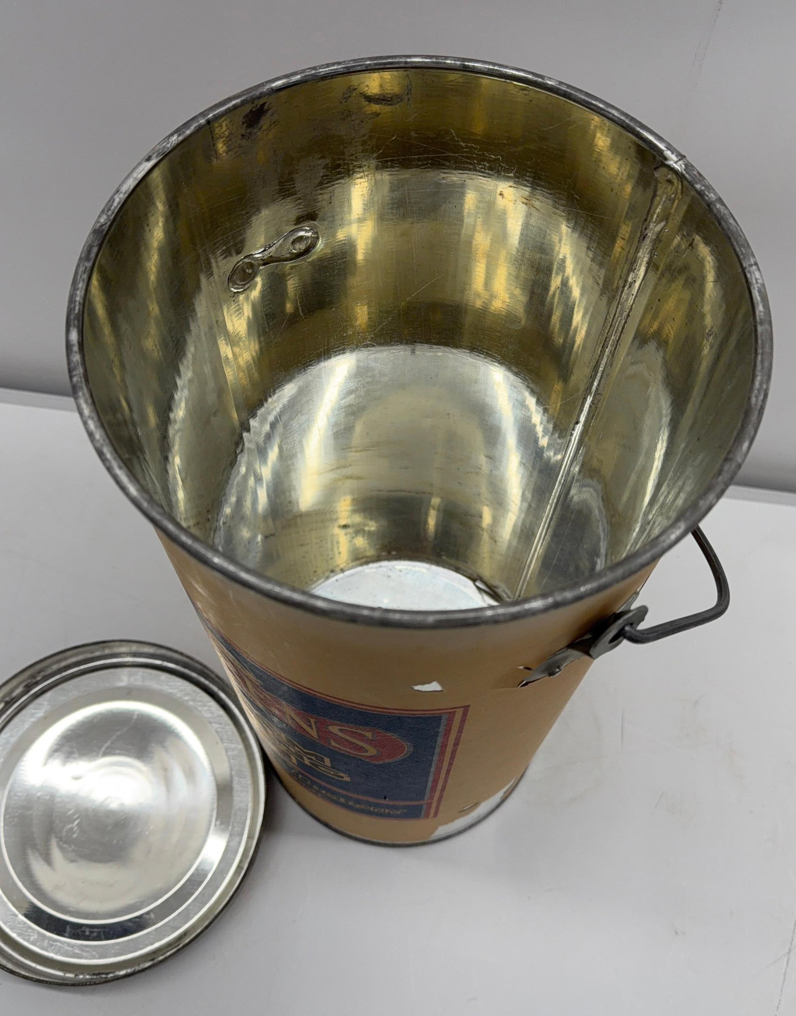 Early Behren's Large Cream Separating Can - 3