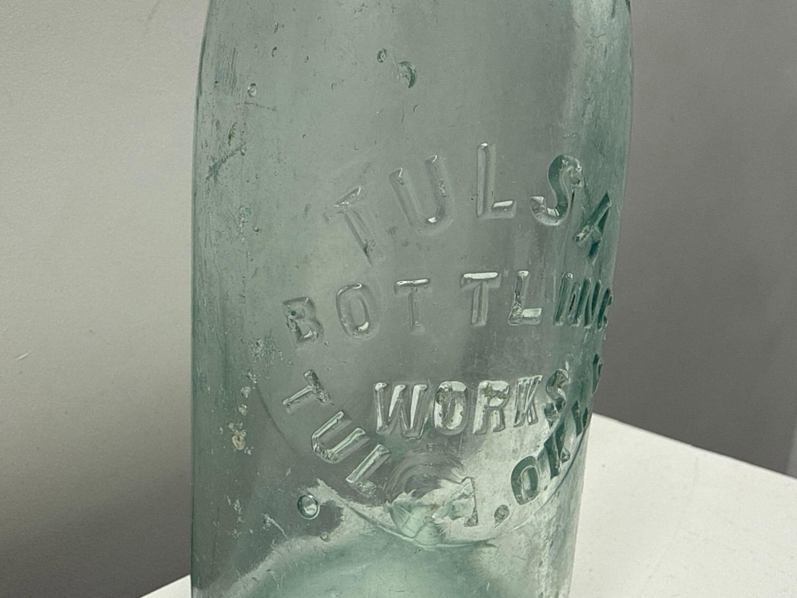 1920's Tulsa Bottling Works Soda Bottle Tulsa, Oklahoma - 2