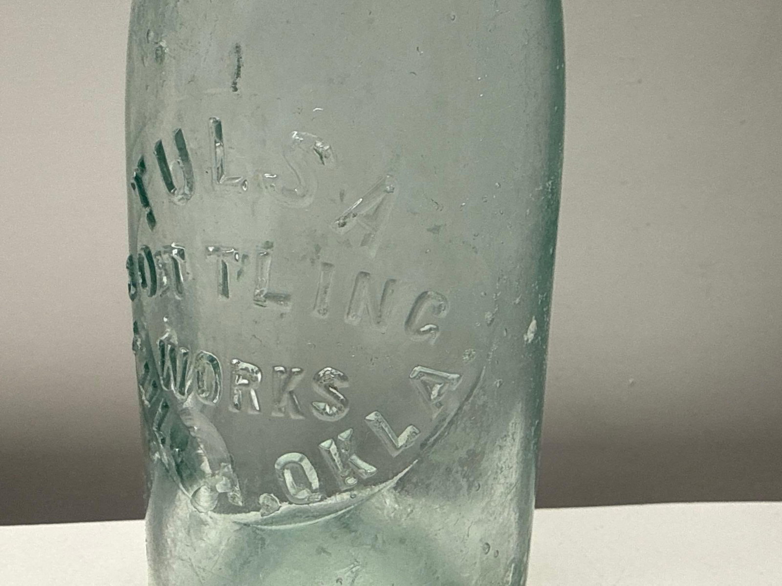 1920's Tulsa Bottling Works Soda Bottle Tulsa, Oklahoma - 3