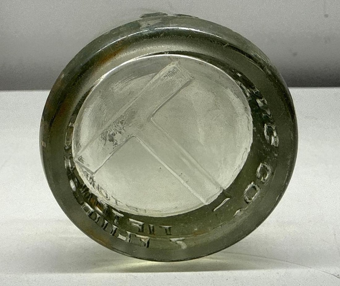 1920's Testervan Bros. Soda Bottle w/ Native American Tipton, OK - 10