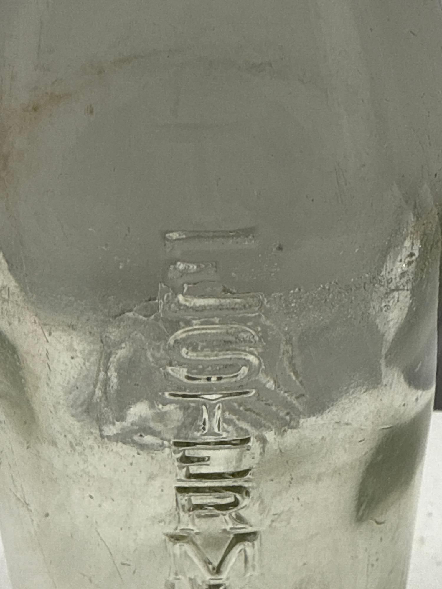 1920's Testervan Bros. Soda Bottle w/ Native American Tipton, OK - 6