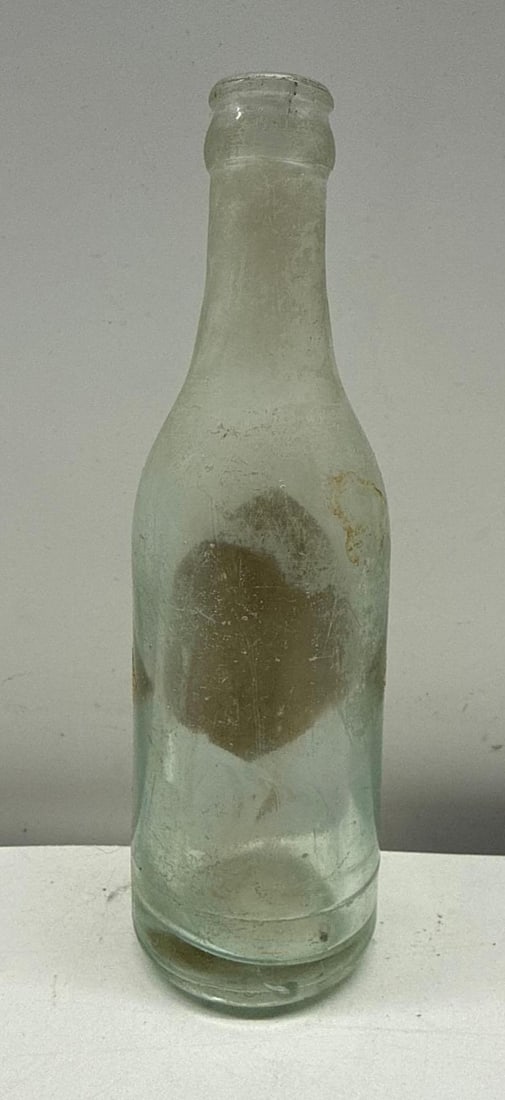 Early Coca-Cola Bottle w/ Paper Label Atlanta, Georgia - 3