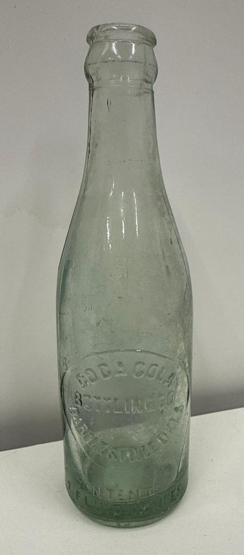 Early Coca-Cola Bottling Company Soda Bottle Bartlesville, OK: Early Coca-Cola Bottling Company Soda Bottle Bartlesville, OK