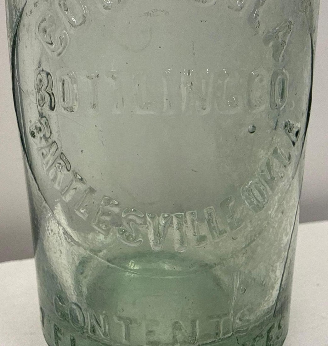 Early Coca-Cola Bottling Company Soda Bottle Bartlesville, OK - 3