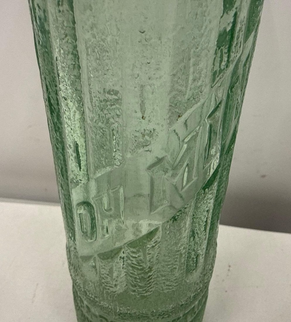 Art Deco OH MINN Soda Bottle Coca-Cola Cushing, OK - 2