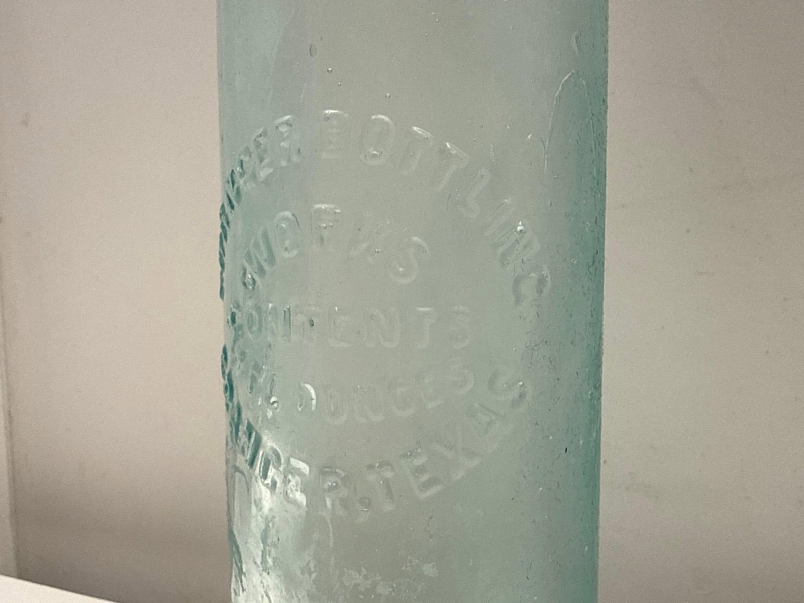 1920's Granger Bottling Works Soda Bottle Granger, Texas - 3