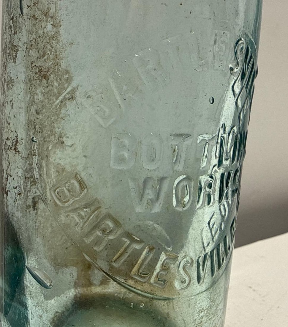 1920's Bartlesville Bottling Works Soda Bottle Bartlesville, Oklahoma - 2