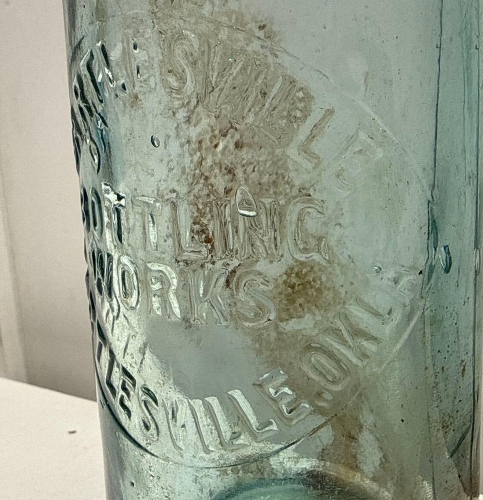 1920's Bartlesville Bottling Works Soda Bottle Bartlesville, Oklahoma - 3
