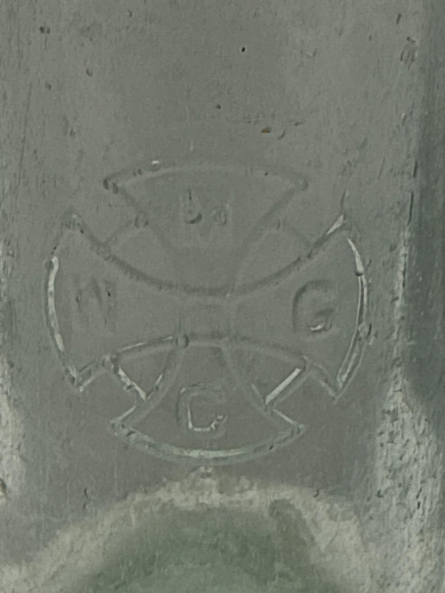 1920's Muskogee, Oklahoma Soda Bottle - 2
