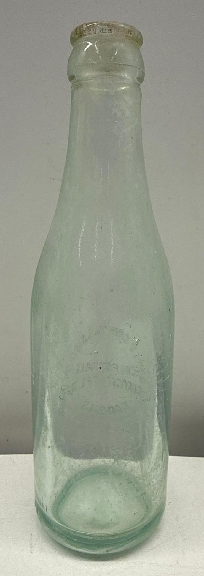 1920's Carey Commission Soda Bottle Cherryvale, Kansas - 5