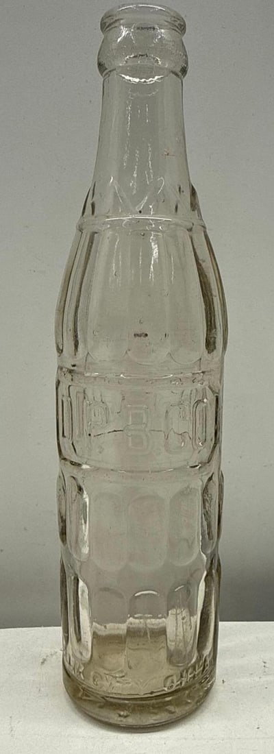 Art Deco Dr Pepper Bottling Company Soda Bottle Elk City, Oklahoma - 3