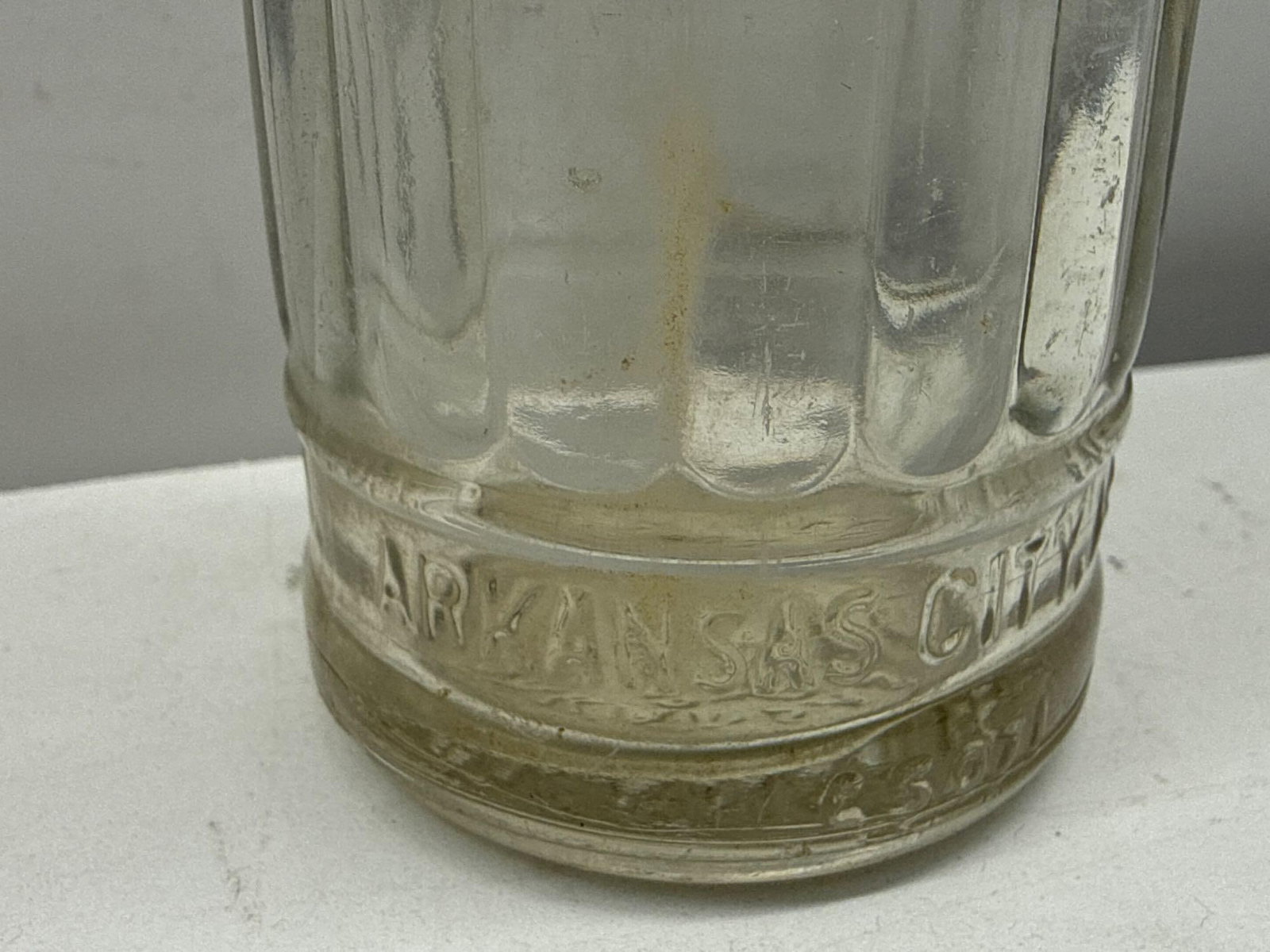Art Deco Dr Pepper Bottling Company Soda Bottle Arkansas City, KS - 3