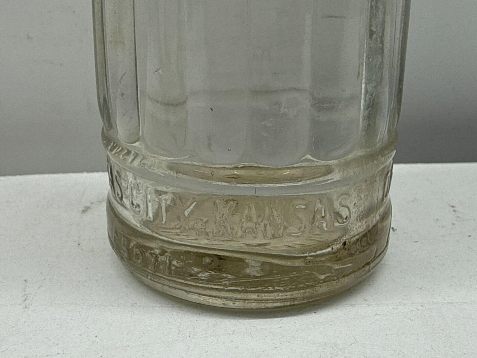 Art Deco Dr Pepper Bottling Company Soda Bottle Arkansas City, KS - 4