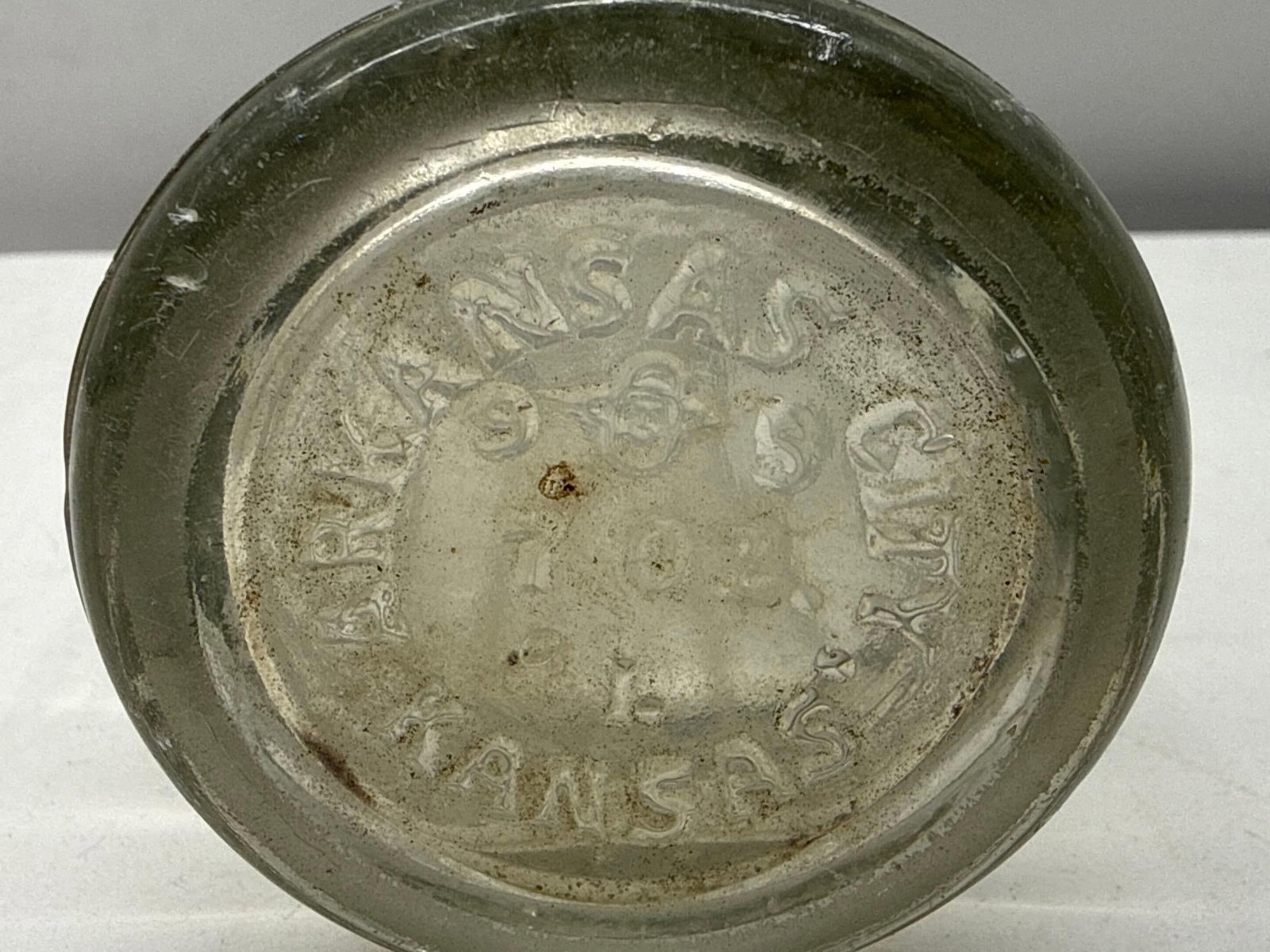 Art Deco Dr Pepper Bottling Company Soda Bottle Arkansas City, KS - 5