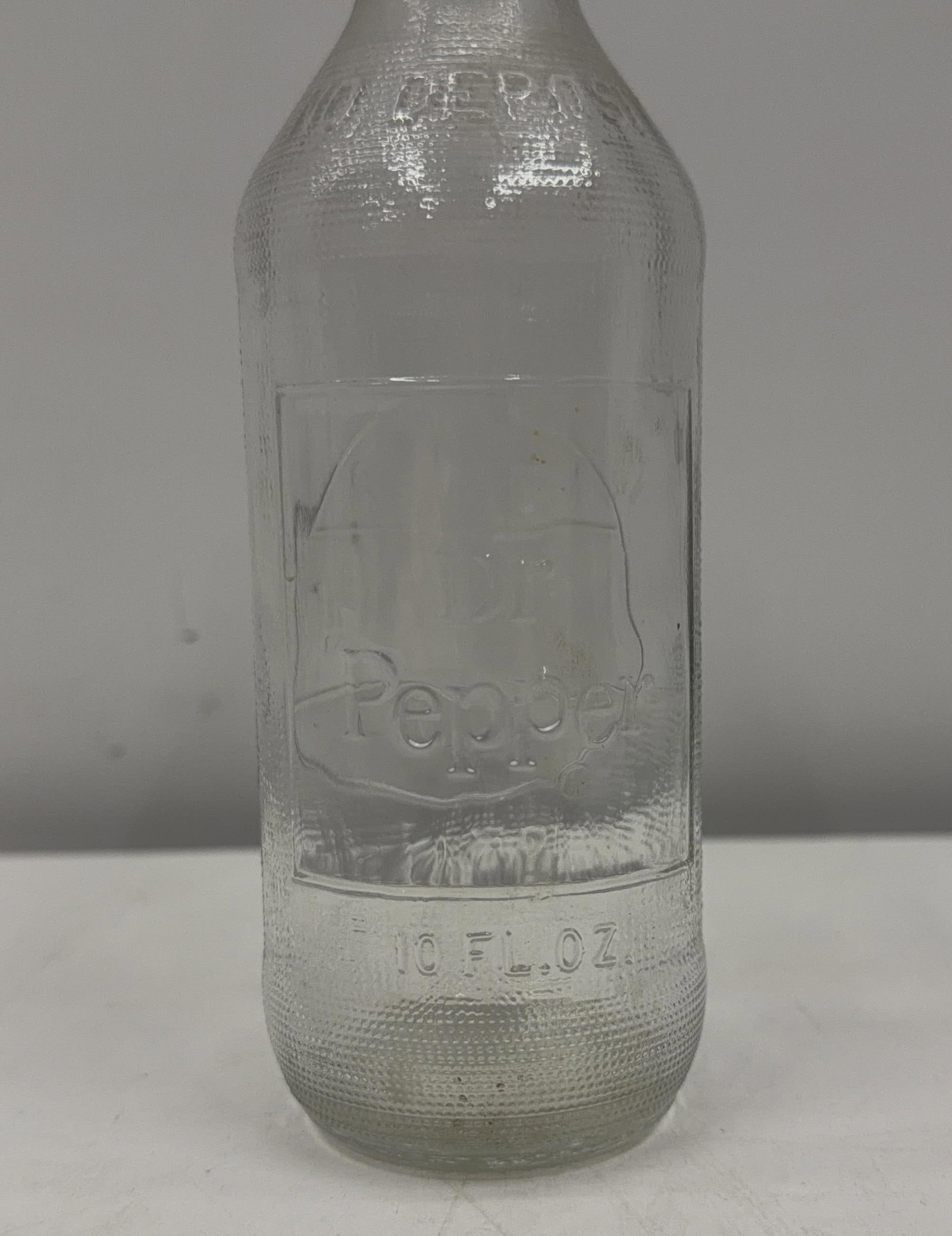 Dr Pepper 10-2-4 Clear Short Soda Bottle - 3