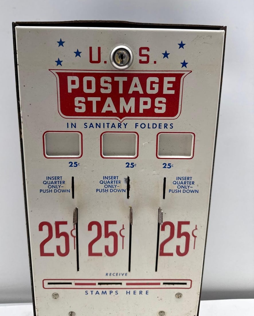 25 Cent United States Stamp Vending Machine - 2