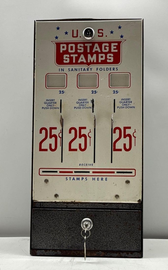 25 Cent United States Stamp Vending Machine - 6