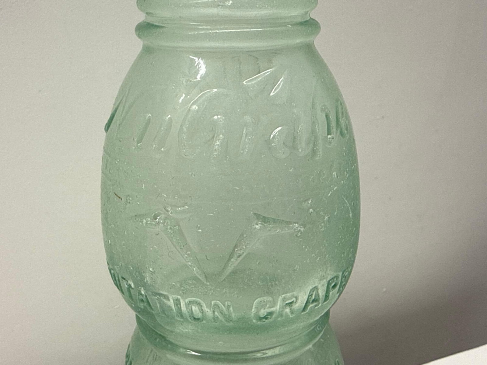 Nu Icy Art Deco Figural Soda Bottle Pawhuska, Oklahoma - 2