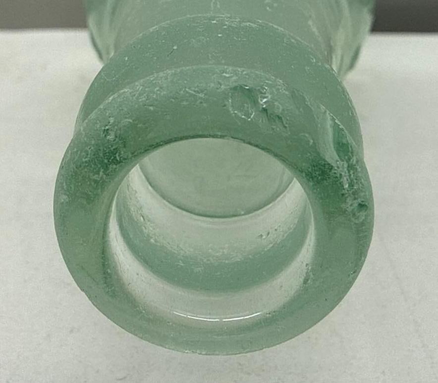 Nu Icy Art Deco Figural Soda Bottle Pawhuska, Oklahoma - 5