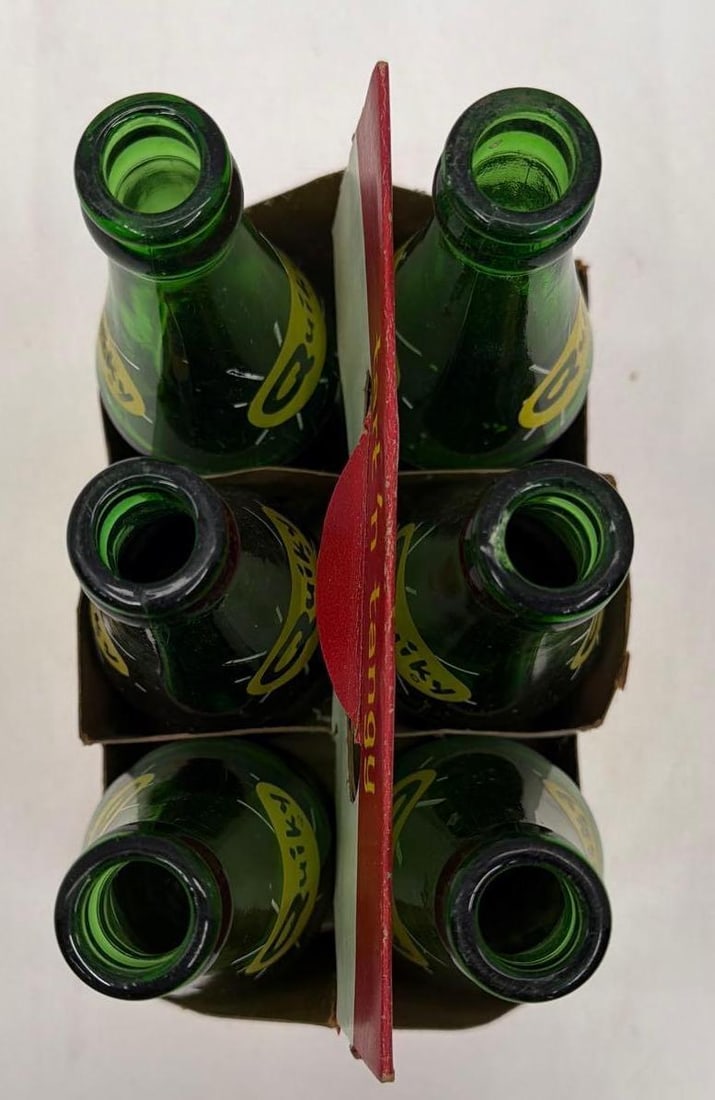 Six Pack Quiky Soda Mixer Bottles NOS - 8