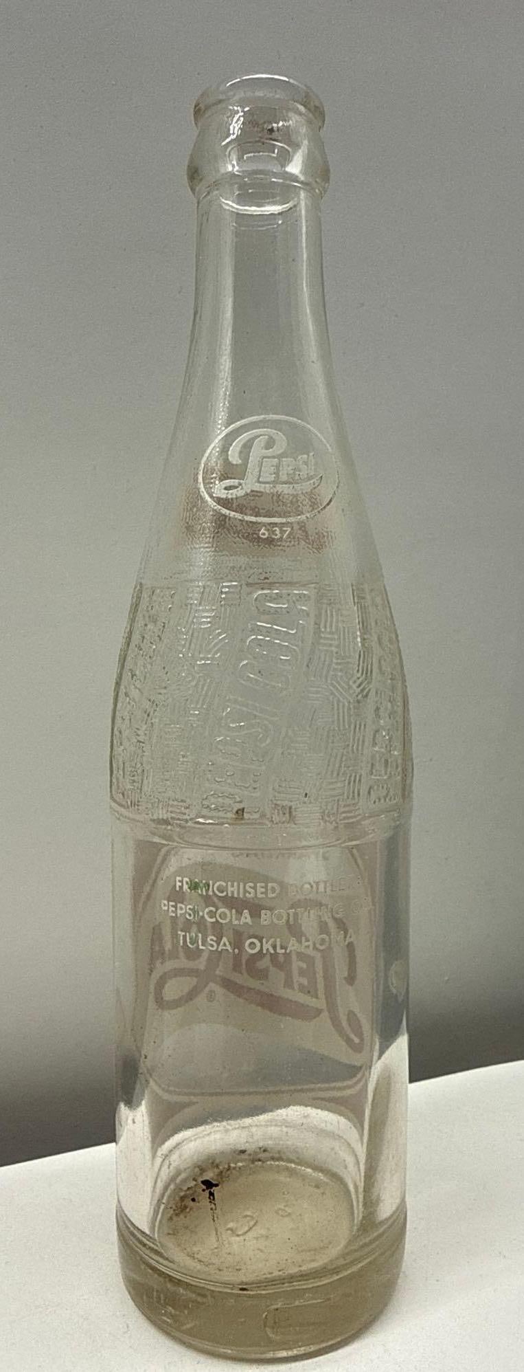 Pepsi-Cola Soda Bottle Tulsa, Oklahoma - 3