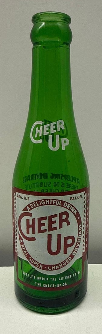 Cheer Up 7oz Green Bottle: Cheer Up 7oz Green Bottle