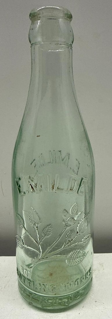 1920's E Milde Bottling Works Soda Bottle Jackson, MO - 4