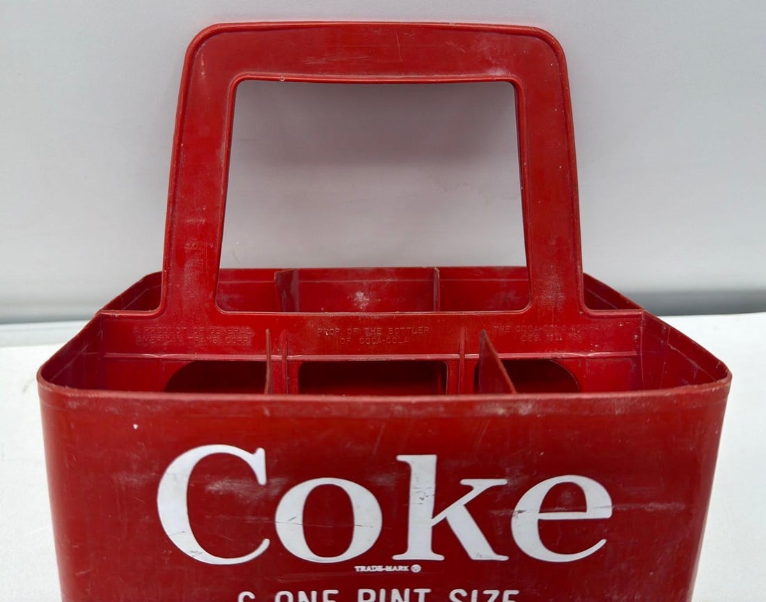 Coca-Cola Plastic Six Pack Carrier - 7