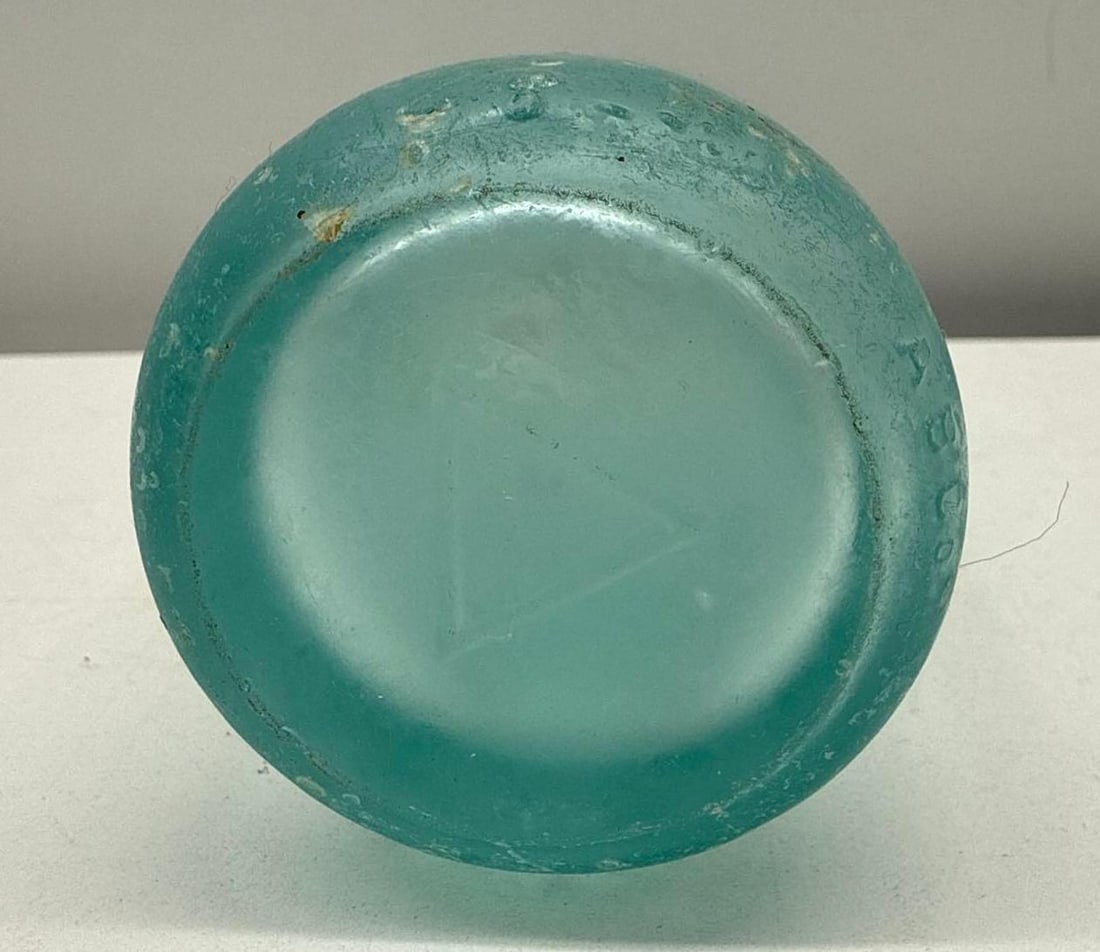 1920's Austin Bottling Works Aqua Soda Bottle Austin, Texas - 5