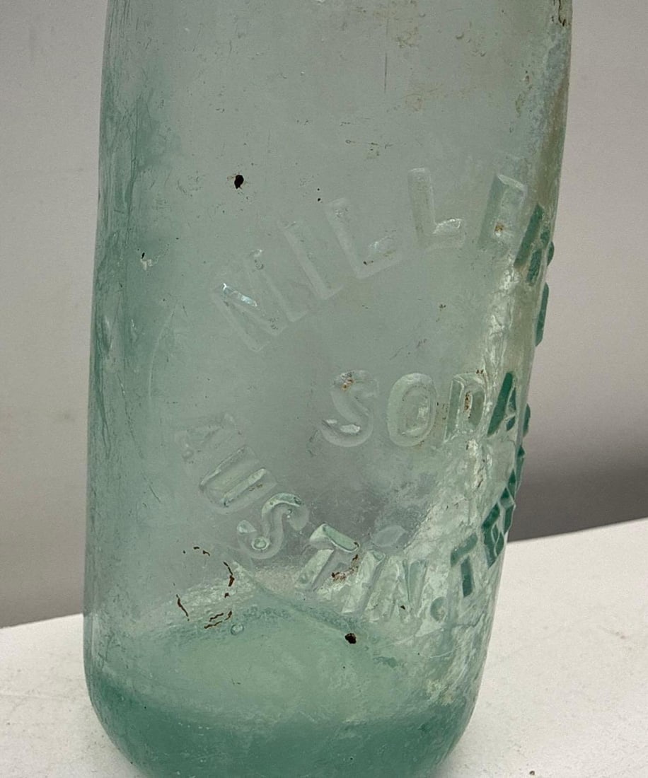 1920's Miller's Soda Bottle Austin, Texas - 2