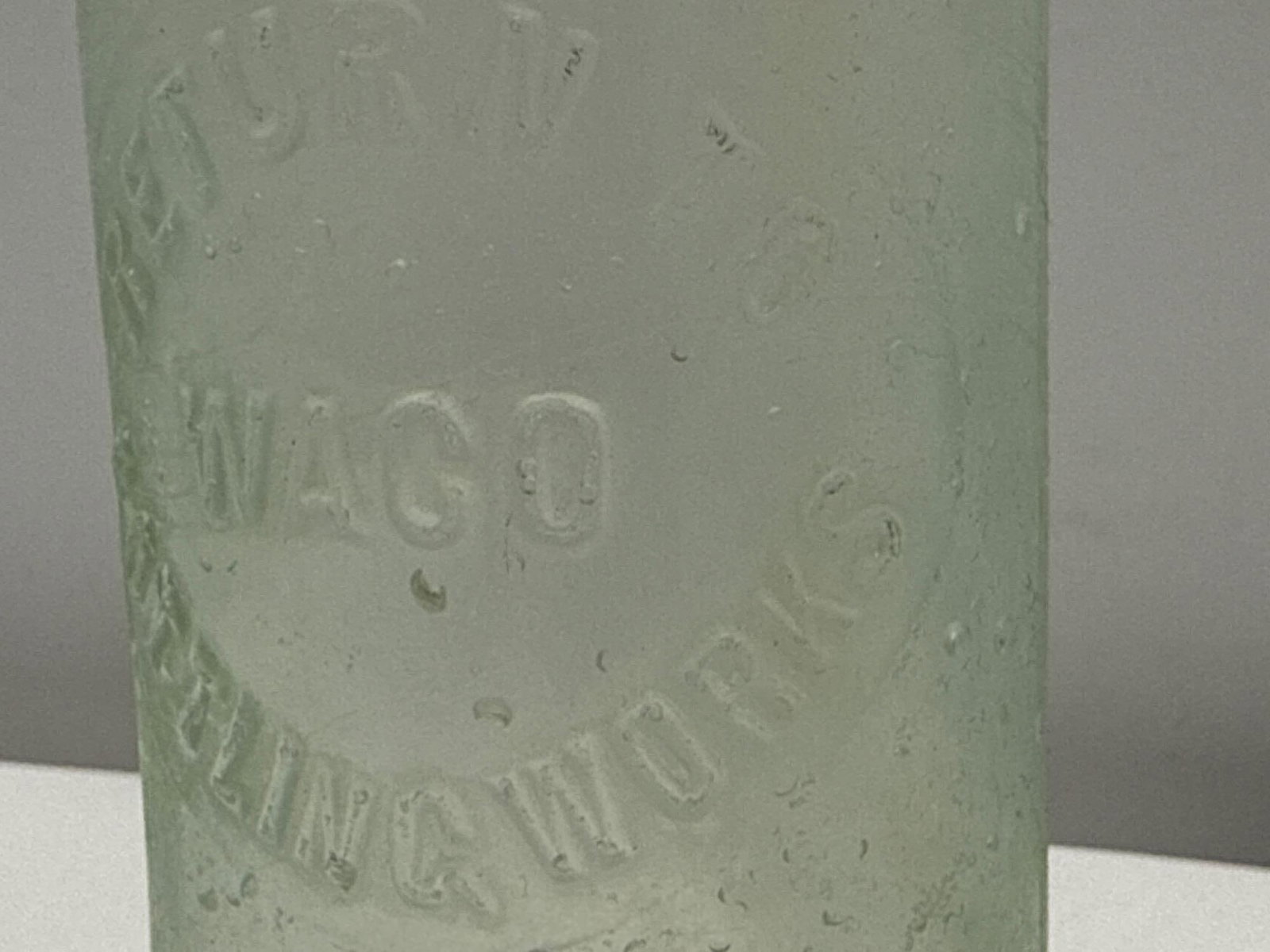 1920's Waco Bottling Works Soda Bottle Waco, Texas - 3