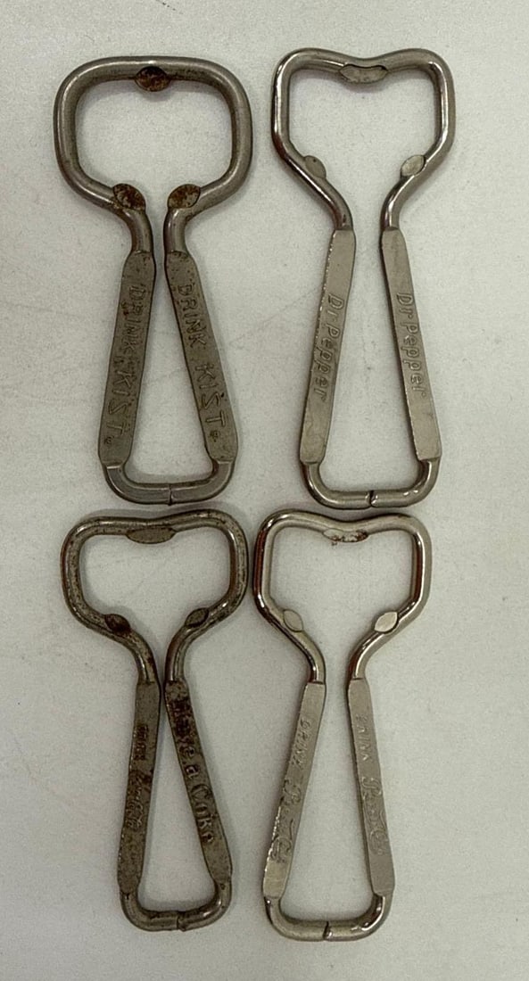 Coca-Cola, Dr Pepper, Kist and Pepsi-Cola Bottle Openers - 2