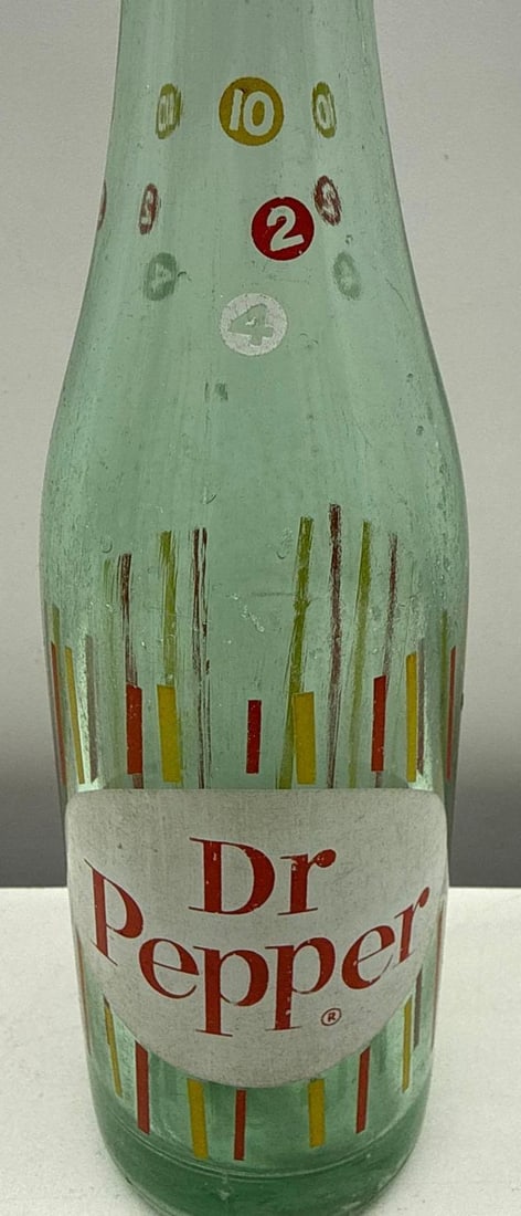 Dr Pepper Transitional "Striped" Soda Bottle - 3