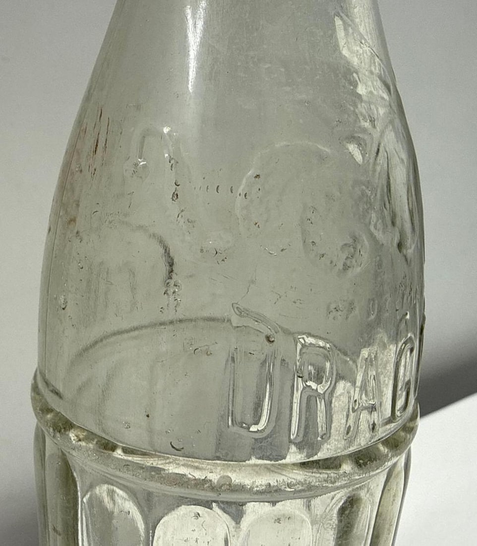 Art Deco Figural Dragon Soda Bottle San Antonio, TX - 4