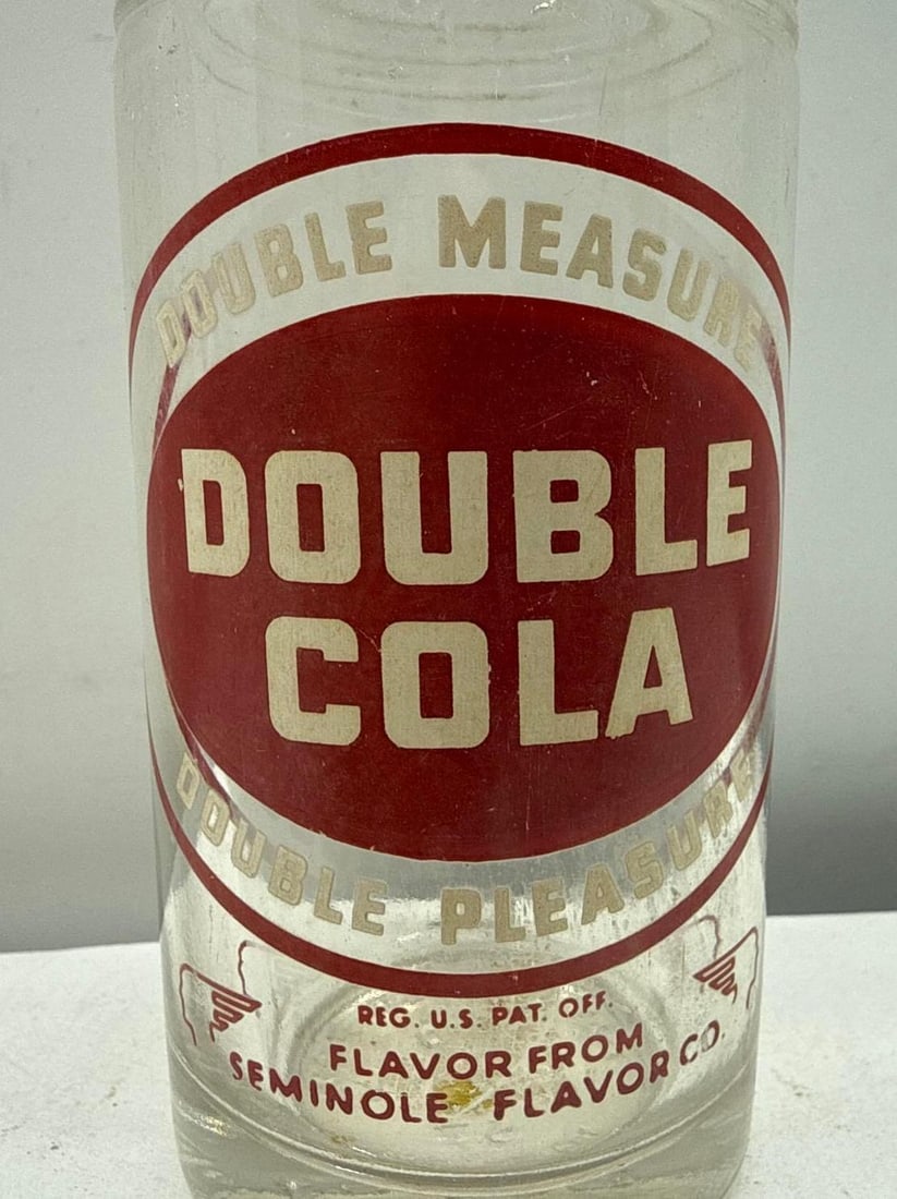 Double Cola Soda Bottle Dennison, TX - 2