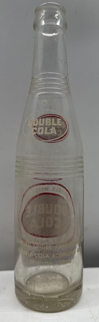 Double Cola Soda Bottle Dennison, TX - 3