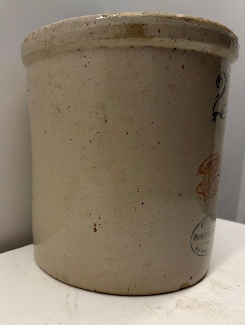 Red Wing Two Gallon Stoneware Crock - 3