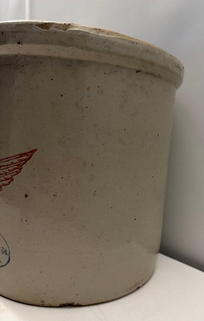 Red Wing Two Gallon Stoneware Crock - 4