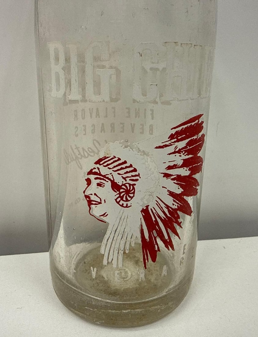 Big Chief Coca-Cola Soda Bottle Norton, KS - 2