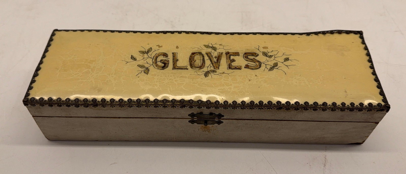 Early Celluloid Gloves Counter Display Case - 5
