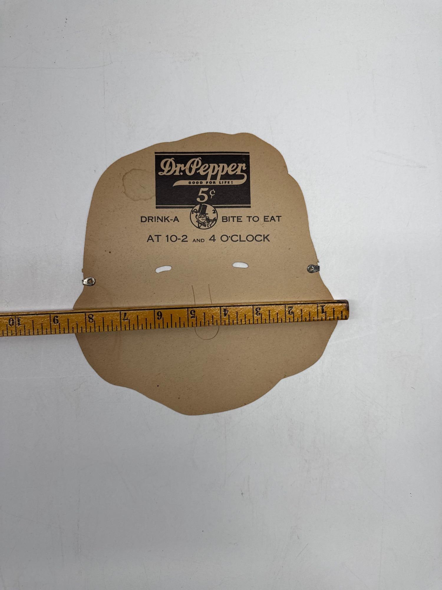 1920's Dr Pepper Native American Halloween Mask - 5
