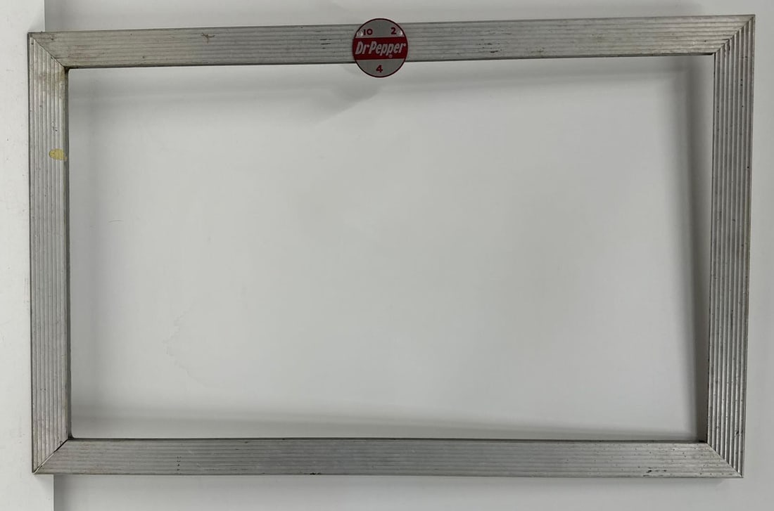 Dr Pepper Poster Frame w/ 10-2-4 Medallion (1 of 3)