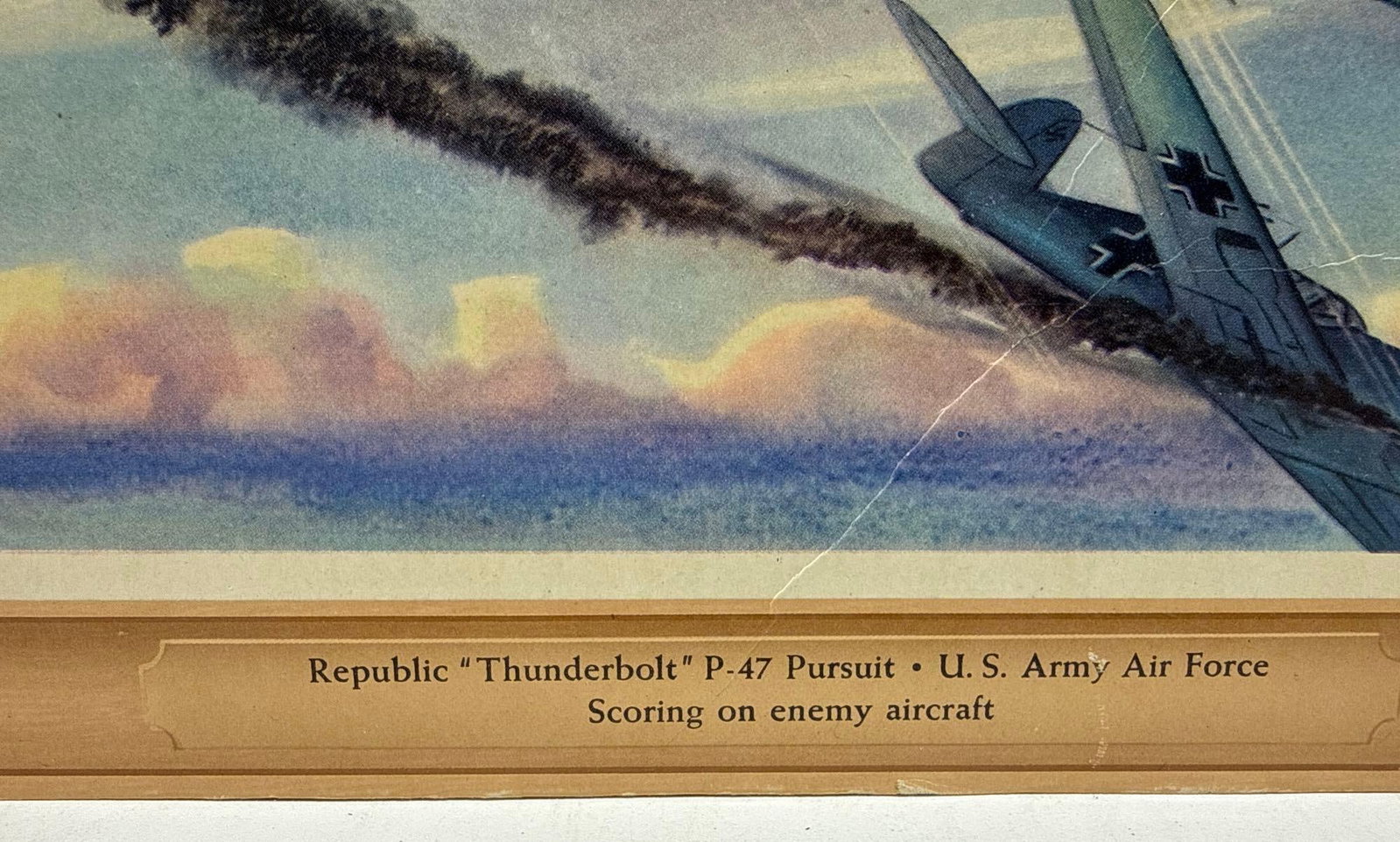Coca-Cola WW2 Republic P-47 Thunderbolt Poster - 2