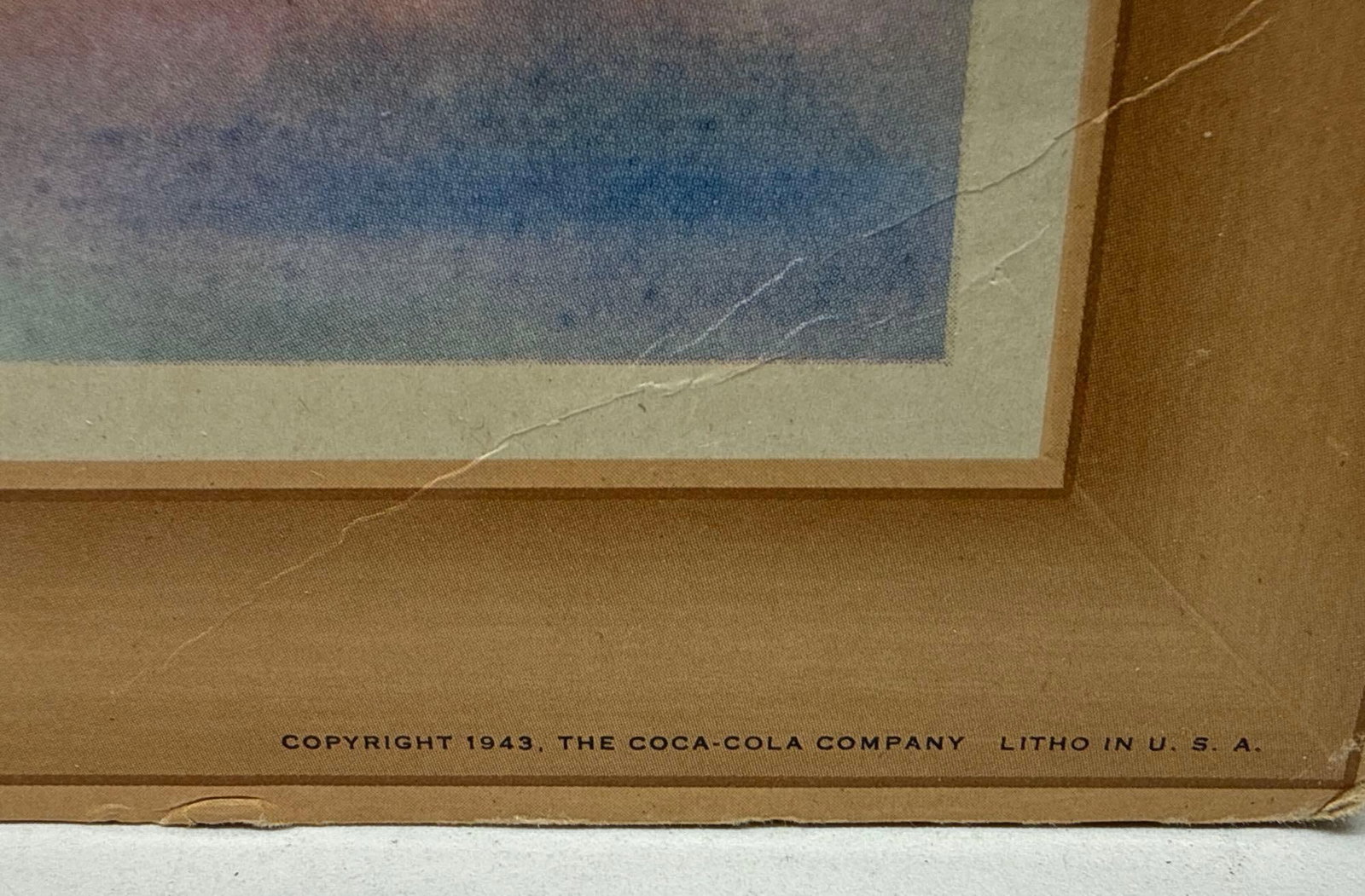 Coca-Cola WW2 Republic P-47 Thunderbolt Poster - 3